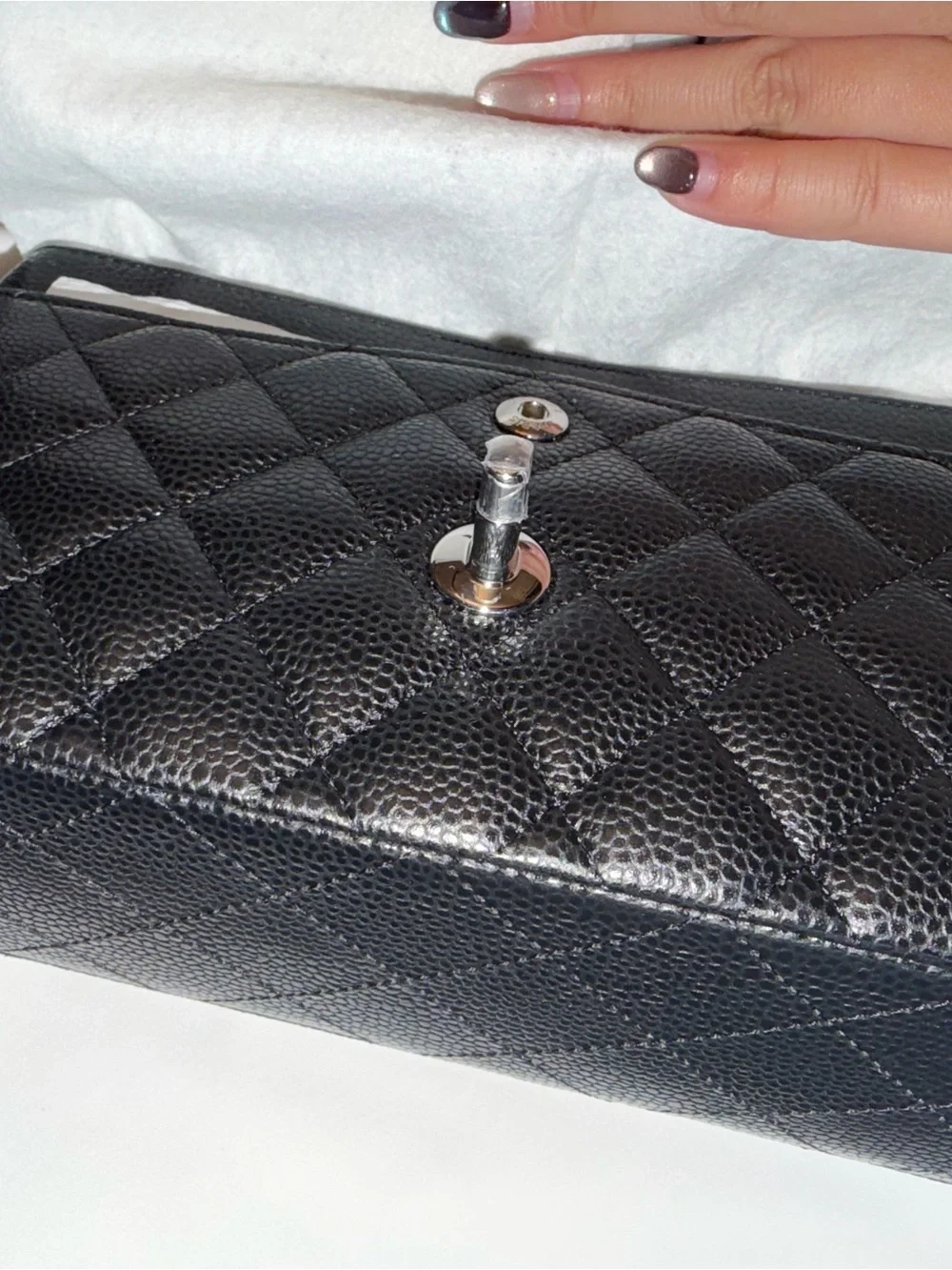 JUNE 2026 purchased CHANEL Classic Flap Size Small with Silver Chain. NEVER WORN